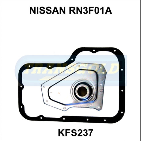 Transmission Filter Kit Fits Jatco Rl/Rn3F01A 1987 On Nissan Gfs437 KFS237 - Transgold | Universal Auto Spares