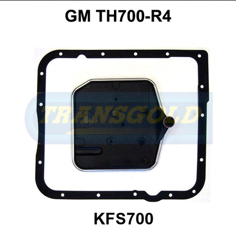 Transmission Filter Kit Fits CommodoreGfs700 Th700 700-R4 Vn, Vp, Vq KFS700 - Transgold | Universal Auto Spares