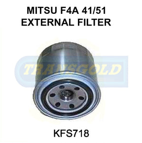 Transmission Filter Kit Fits Mitsu Spin On F4A51 KFS718 - Transgold