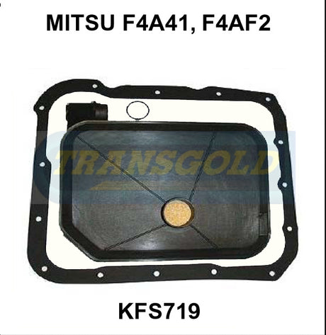 Transmission Filter Kit Fits Mitsubishi F4A41, F4Af2 KFS719 - Transgold | Universal Auto Spares