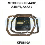 Transmission Filter Kit Fits Hyundai Lantra 1.8L/2.0L DOHC 1995-/Accent 2000 On(2 Gaskets) KFS810A - Transgold