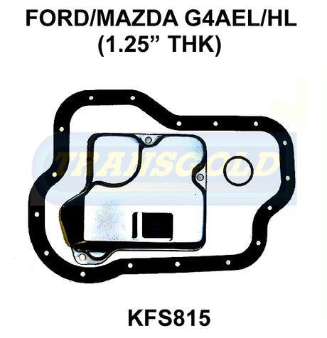 Transmission Filter Kit Fits Ford/Mazda G4Ael/Hl (1.25" Thick) KFS815 - Transgold | Universal Auto Spares