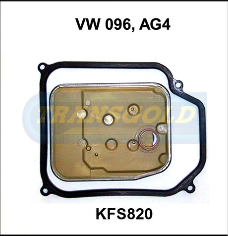 Transmission Filter Kit Fits AG4 VW096KFS820 - Transgold | Universal Auto Spares