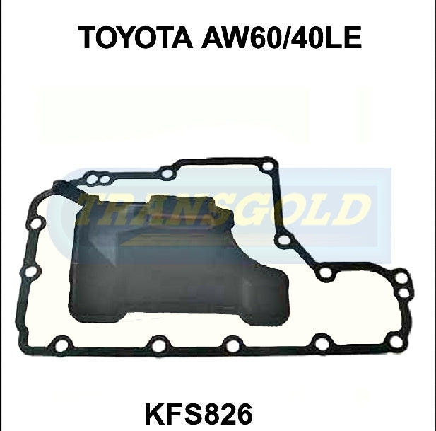 Transmission Filter Kit Fits LE/Astra TR AW60-40, TS 96-/Barina SB 94- KFS826 - Transgold | Universal Auto Spares