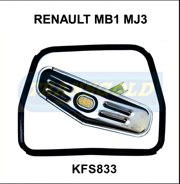 Transmission Filter Kit Fits Renault Mb1, Mj3 1986-89 Fuego KFS833 - Transgold | Universal Auto Spares