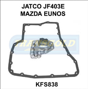 Transmission Filter Kit Fits Mazda Millennium 2.3L JF403E (LJ4A-El) KFS838 - Transgold