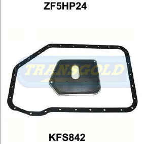 Transmission Filter Kit Fits Audi A8 ZF5H24/A KFS842 - Transgold