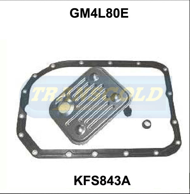 Transmission Filter Kit Fits 4L80E KFS843A - Transgold | Universal Auto Spares