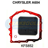 Transmission Filter Kit Fits A604 W/Filter O-Ring KFS852 - Transgold