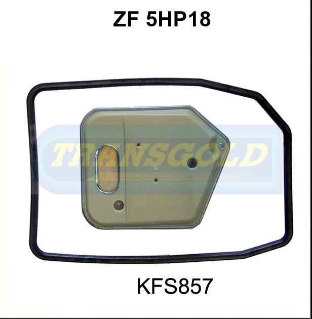 Transmission Filter Kit Fits ZF5HP18 KFS857 - Transgold