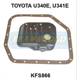 Transmission Filter Kit Fits Echo, Celica GT U340E, U341E KFS866 - Transgold