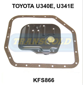 Transmission Filter Kit Fits Echo, Celica GT U340E, U341E KFS866 - Transgold