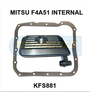 Transmission Filter Kit Fits Mitsubishi F5A5, F4A51 KFS881 - Transgold
