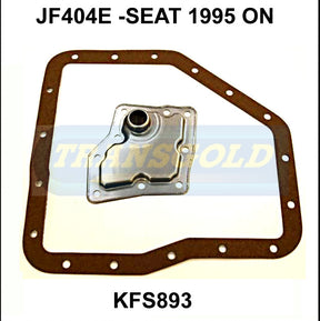 Transmission Filter Kit Fits JF404E Seat 1995 On KFS893 - Transgold