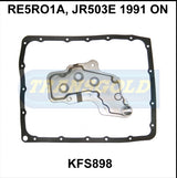 Transmission Filter Kit Fits Re5Ro1A, Jr503E 1991 On KFS898 - Transgold