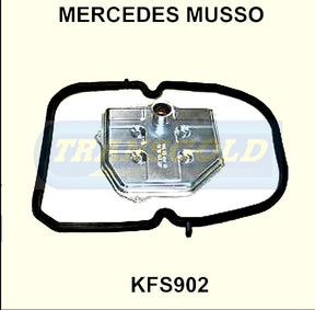 Transmission Filter Kit Fits Mercedes Musso KFS902 - Transgold