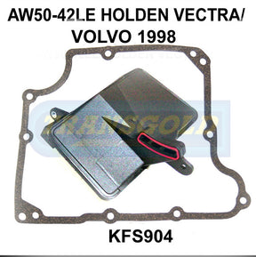 Transmission Filter Kit Fits AW50-42Le Holden Vectra/Volvo 1998 On KFS904 - Transgold
