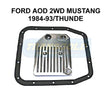 Transmission Filter Kit Fits Ford AOD 2WD Mustang 1984-93/Thunderbird KFS911 - Transgold