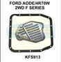 Transmission Filter Kit Fits Ford Aode/4R70W 2WD F Series KFS913 - Transgold | Universal Auto Spares