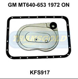 Transmission Filter Kit Fits GM Mt640-653 1972 On KFS917 - Transgold