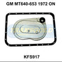 Transmission Filter Kit Fits GM Mt640-653 1972 On KFS917 - Transgold