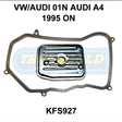 Transmission Filter Kit Fits VW/Audi 01N Audi A4 1995 On KFS927 - Transgold | Universal Auto Spares