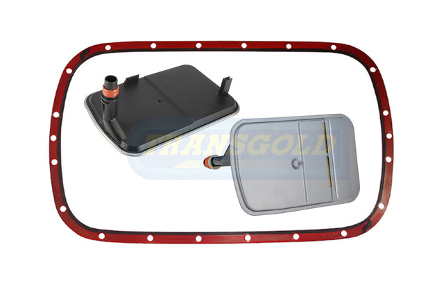 Transmission Filter Kit (w/ OEM Metal Gasket) Fits BMW 5L40E BMW X5 2001 On KFS939-MR - Transgold | Universal Auto Spares