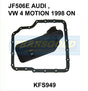 Transmission Filter Kit Fits Audi, VW 4 Motion 1998 On JF506E KFS949 - Transgold | Universal Auto Spares