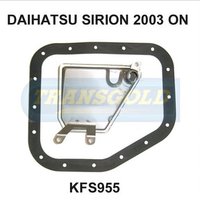 Transmission Filter Kit Fits Daihatsu Sirion 2003 On KFS955 - Transgold