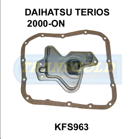 Transmission Filter Kit Fits Daihatsu Terios 1997 On KFS963 - Transgold | Universal Auto Spares