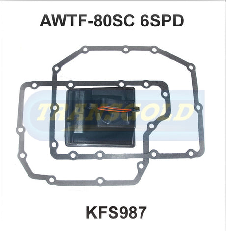 Transmission Filter Kit AF21(TF-81SC) 6 Spd KFS987 - Transgold | Universal Auto Spares