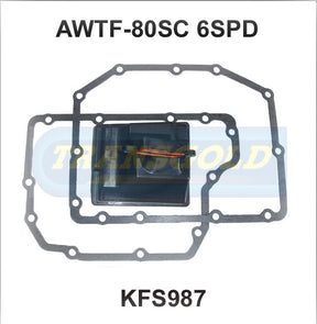 Transmission Filter Kit Fits AF21 (TF-81SC) 6 Spd KFS987 - Transgold