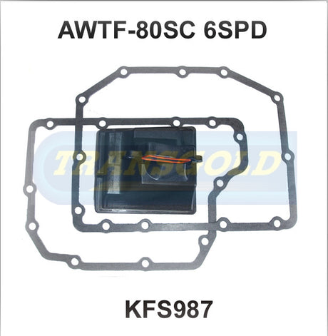 Transmission Filter Kit Fits AF21 (TF-81SC) 6 Spd KFS987 - Transgold | Universal Auto Spares