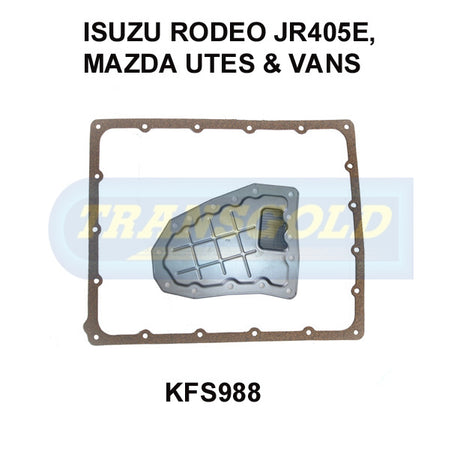 Transmission Filter Kit JR405 Mitsu Commercial, Nissan, Econovan, Bongo KFS988 - Transgold | Universal Auto Spares