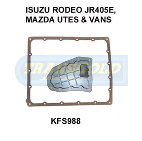 Transmission Filter Kit Fits Mitsu Commercial, Nissan, Econovan, Bongo JR405 KFS988 - Transgold