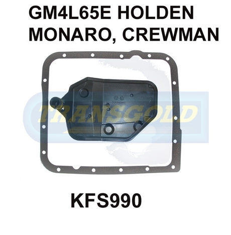 Transmission Filter Kit Fits GM 4L65E KFS990 - Transgold | Universal Auto Spares