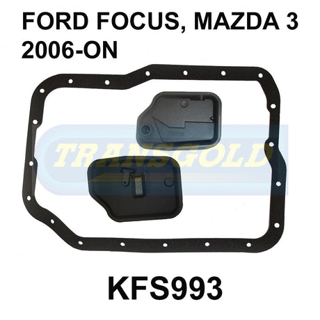 Transmission Filter Kit Fits Ford Focus, Mazda 3 2006 On KFS993 - Transgold | Universal Auto Spares