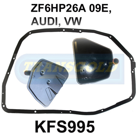 Transmission Filter Kit ZF6HP26A 09E, Audi, VW KFS995 - Transgold | Universal Auto Spares