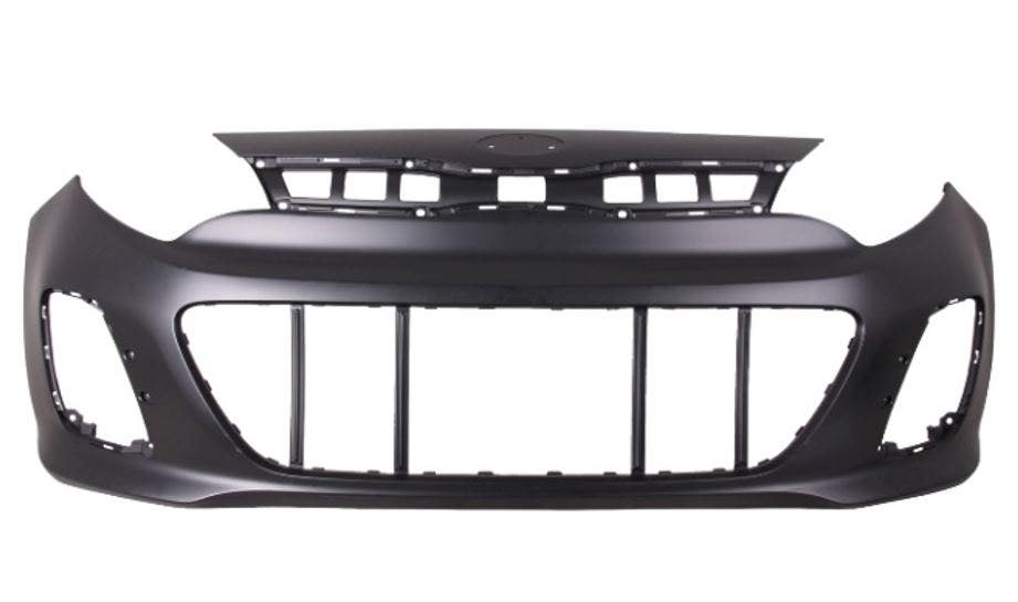 Front Bumper Bar Cover (Fog Light Hole) Kia Rio UB Series 2 2014 - 2016 KIRI - BAR - 15F - Sterling Parts - Grilles & Bumper Parts - Sterling Parts