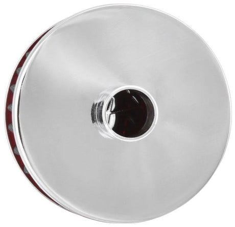 Reusable Vent Filter 0.75"Vent 3"OD 2"Height Chrome Top KN621160 - K&N Filters