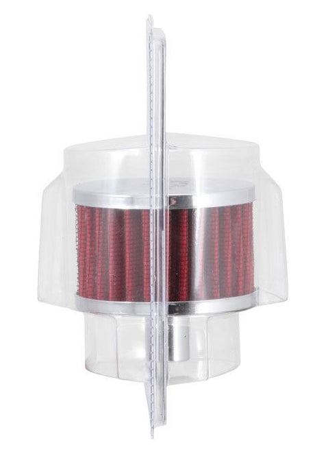 Reusable Vent Filter 0.75"Vent 3"OD 2"Height Chrome Top KN621160 - K&N Filters