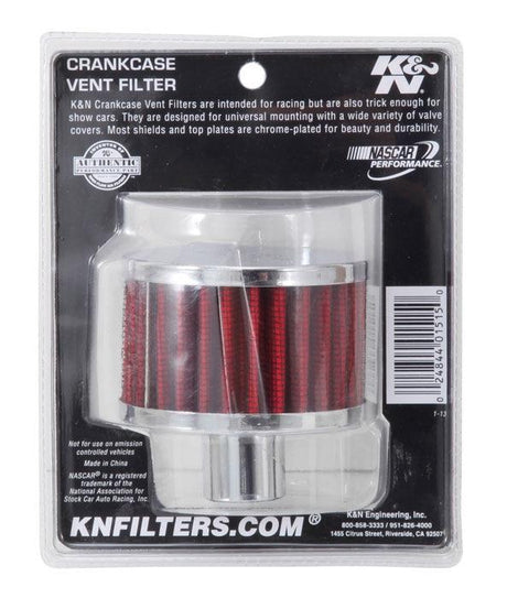 Reusable Vent Breather Air Filter 1" Vent 3"Dia. 2"H KN621170 - K&N Filters