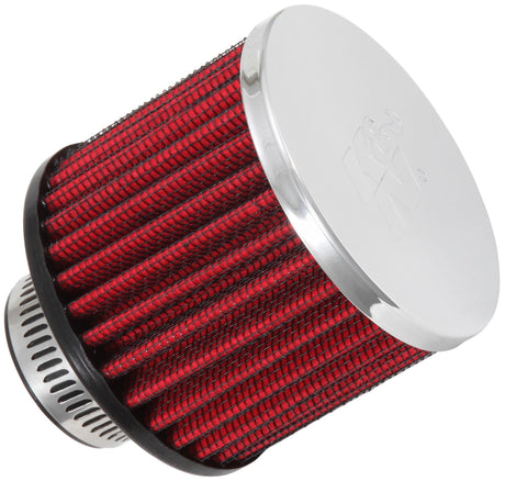 Reusable Vent Breather Air Filter 1-1/4"ID Vent 3"Dia 2-1/2"L KN621390 - K&N Filters