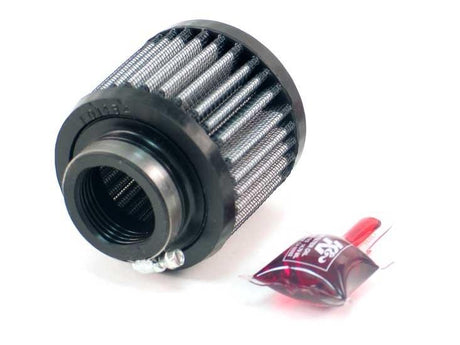 Reusable Vent Breather Filter 1-3/8" Vent 3"D 2-1/2"H Rubber KN621430 - K&N Filters
