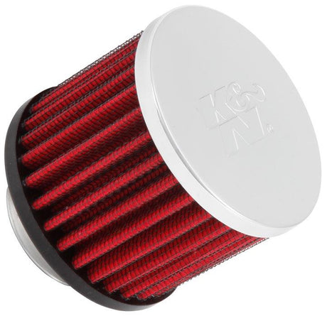 Reusable Vent Breather Filter 1.375¨Flange 3¨OD 2.5¨High Chrome Top KN621440 - K&N Filters