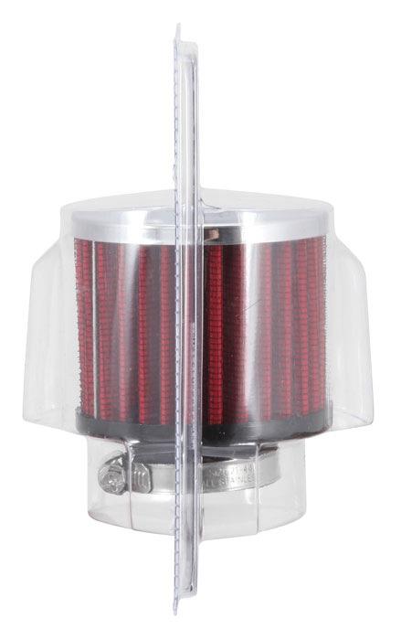 Reusable Vent Breather Filter 1.375¨Flange 3¨OD 2.5¨High Chrome Top KN621440 - K&N Filters