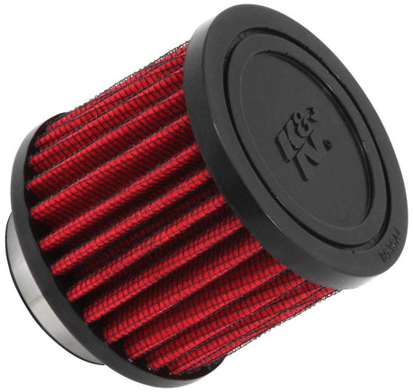 Reusable Vent Air Filter Rubber Top 1.5" Flange 3" OD 2.5" Height KN621450 - K&N Filters