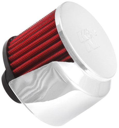 Reusable Vent Breather Air Filter C/V Push In 3"OD 2-1/2"H W-D/S KN621516 - K&N Filters