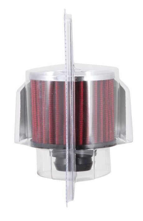 Reusable Vent Breather Air Filter C/V Push In 3"OD 2-1/2"H W-D/S KN621516 - K&N Filters