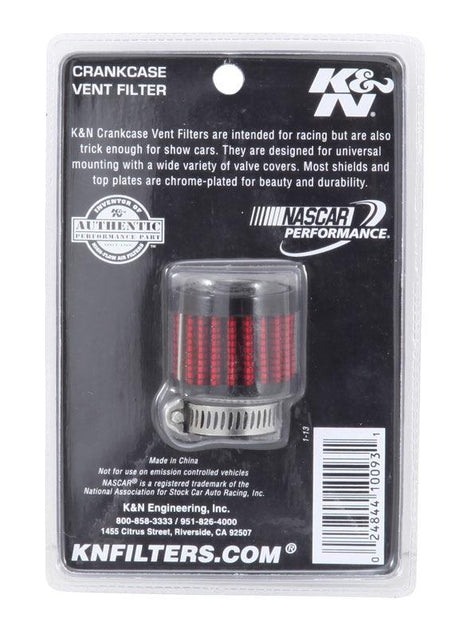 Breather Air Filter 3/4"FLG 1-3/8"OD 1-1/8"H KN621560 - K&N Filters